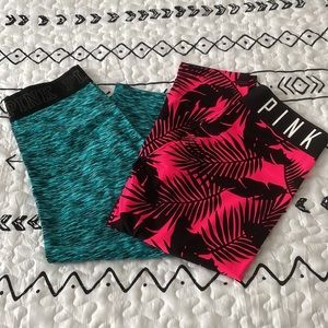 Sold ❣️ VS PINK Ultimate Crop Leggings